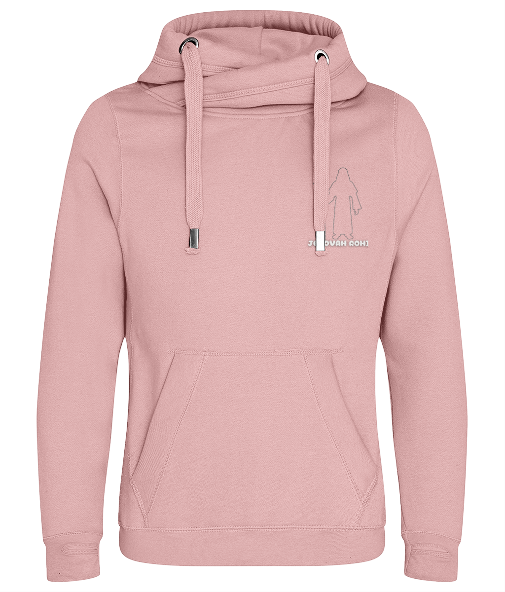 JR (B)  Cross Neck Hoodie