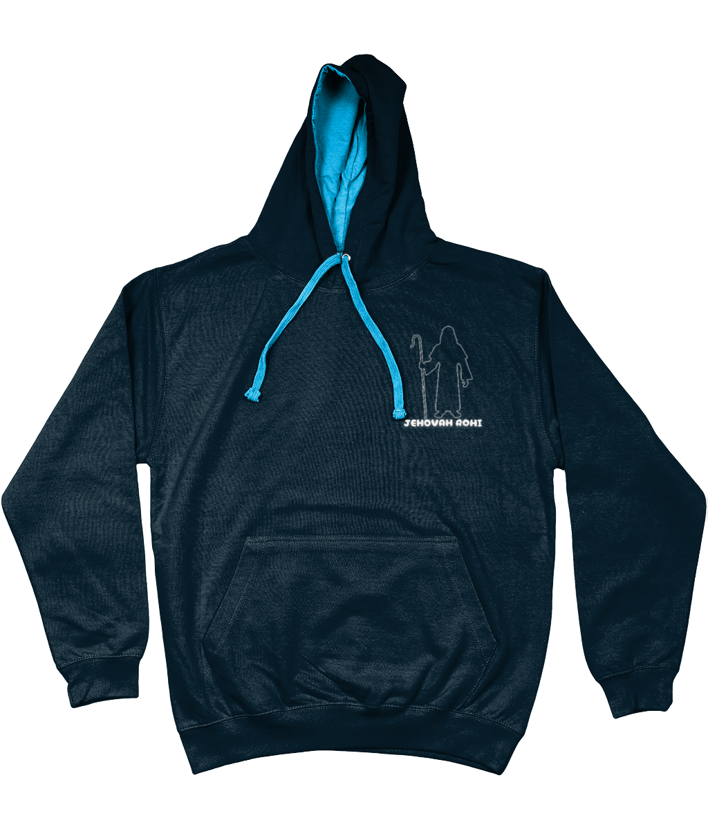 JR (B)  Double Coloured Hoodie