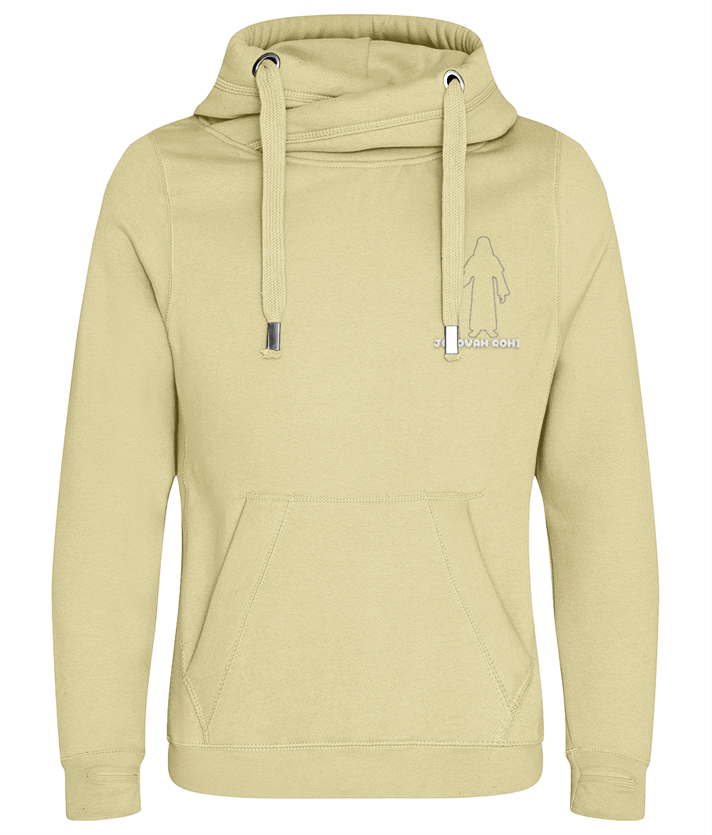 JR (B)  Cross Neck Hoodie