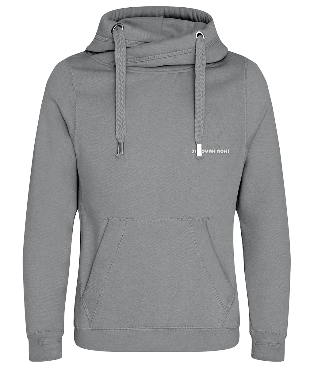 JR (B)  Cross Neck Hoodie