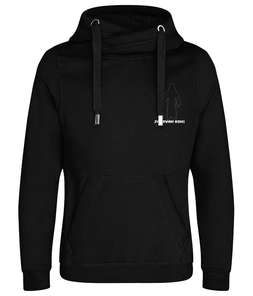 JR (B)  Cross Neck Hoodie