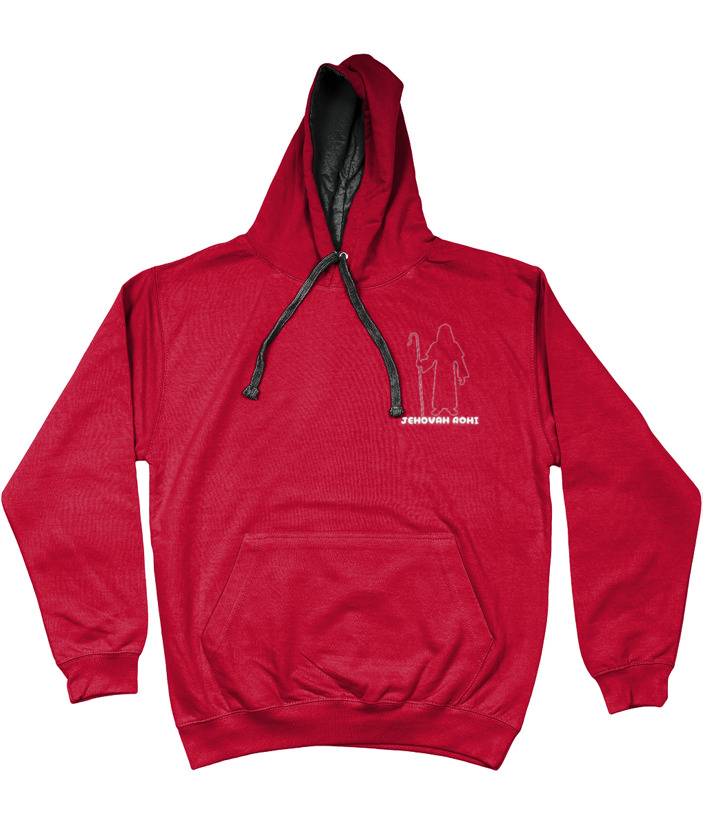 JR (B)  Double Coloured Hoodie